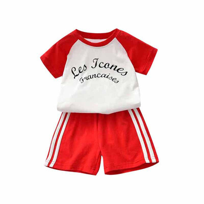 Summer Casual Baby Boys Girls Clothes Set Short Sleeve Letter Print Tops Blouse T-shirtShortsKids Toddler 2pcs Outfits Sets
Summer Casual Baby Boys Girls Clothes Set Short Sleeve Letter Print Tops Blouse T-shirtShortsKids Toddler 2pcs Outfits Sets