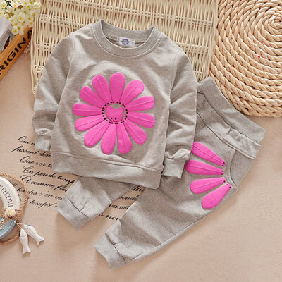 2pcs spring autumn children clothing set baby girls sports suit sunflower casual costume hoodies
2pcs spring autumn children clothing set baby girls sports suit sunflower casual costume hoodies