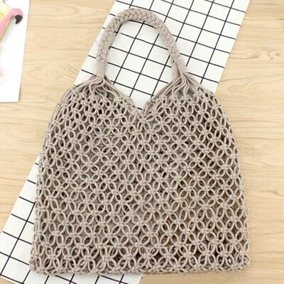 Women Straw Bag Grid Hollow Out Woven Beach Shoulder Bag Handbag Pastoral Style Women Summer Holiday Bag
Women Straw Bag Grid Hollow Out Woven Beach Shoulder Bag Handbag Pastoral Style Women Summer Holiday Bag
