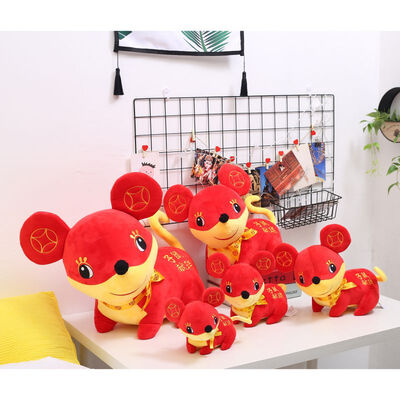 New Gifts For The New Year Plush Rat Mascot Doll Plush Toy Tang suit Zodiac 2020 Chinese New Year Zodiac Animal Mascot Toys Gift
New Gifts For The New Year Plush Rat Mascot Doll Plush Toy Tang suit Zodiac 2020 Chinese New Year Zodiac Animal Mascot Toys Gift