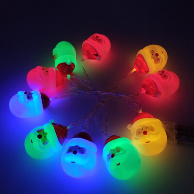 Gobestart Christmas 10 LED String Light Snowman Santa Claus Fairy Light Party Home Decor
Gobestart Christmas 10 LED String Light Snowman Santa Claus Fairy Light Party Home Decor