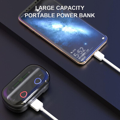 V10 Earphone BT50 Earbuds Dual Ear Headphone Stereo In Ear HD Headset with Charging Box
V10 Earphone BT50 Earbuds Dual Ear Headphone Stereo In Ear HD Headset with Charging Box