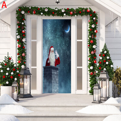 Tailored Christmas Decoration Door Stickers 3D Simulation Removable Waterproof Wall Stickers
Tailored Christmas Decoration Door Stickers 3D Simulation Removable Waterproof Wall Stickers