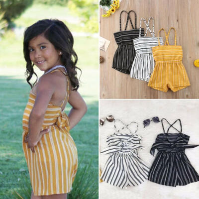 Infant Toddler Kids Baby Girl Off The Shoulder Romper Jumpsuit Playsuit Sunsuit
Infant Toddler Kids Baby Girl Off The Shoulder Romper Jumpsuit Playsuit Sunsuit