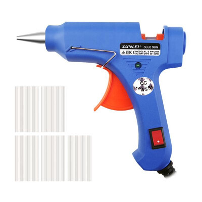 E20 High Temp Heater Glue Gun 20W Handy Professional with 50 Glue Sticks Graft Repair Tool
E20 High Temp Heater Glue Gun 20W Handy Professional with 50 Glue Sticks Graft Repair Tool