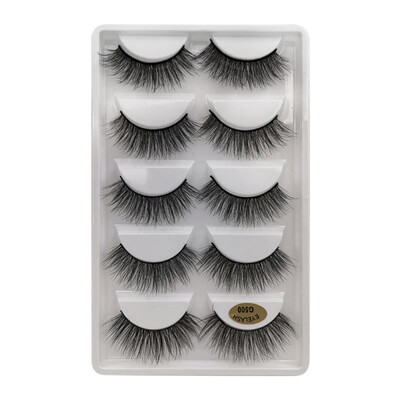 Natural Dense Slender Curling Handmade Fake Eyelash 5Pair Mink False Eyelashes Reusable eyelash extension long makeup for beauty
Natural Dense Slender Curling Handmade Fake Eyelash 5Pair Mink False Eyelashes Reusable eyelash extension long makeup for beauty
