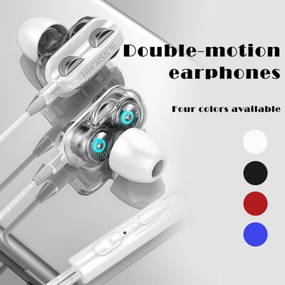 Dual-Dynamic 35mm Noise Isolation Sport In-ear Earphone with Microphone&Subwoofer Earphone for Universal Mobile Phone
Dual-Dynamic 35mm Noise Isolation Sport In-ear Earphone with Microphone&Subwoofer Earphone for Universal Mobile Phone