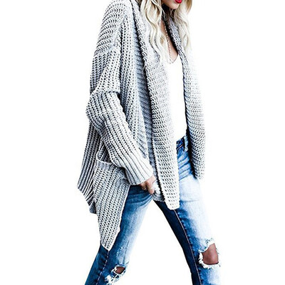 Women Plus Size Autumn Winter Long Sleeve Fashion Solid Open Front Knit Sweater Knitwear Outwear Coat
Women Plus Size Autumn Winter Long Sleeve Fashion Solid Open Front Knit Sweater Knitwear Outwear Coat