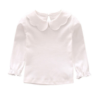 Baby Girls Shirt Long Sleeve T-shirt Cotton Casual Princess Toddler Solid Tops Blouse
Baby Girls Shirt Long Sleeve T-shirt Cotton Casual Princess Toddler Solid Tops Blouse
