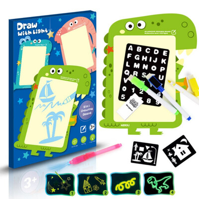 Fluorescent Drawing Board Graffiti Doodle Drawing Tablet Magic Draw With Fluorescent Pen Educational Toy For Kids Gift
Fluorescent Drawing Board Graffiti Doodle Drawing Tablet Magic Draw With Fluorescent Pen Educational Toy For Kids Gift