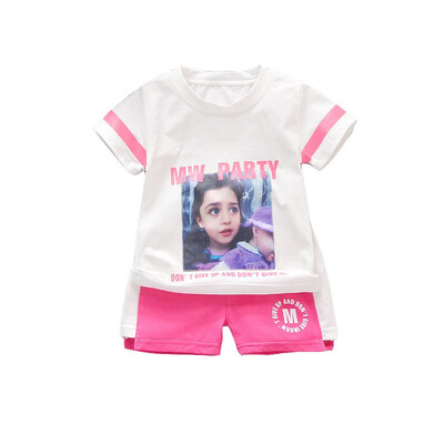 Sports Girls Clothes Set Summer Colorful T-shirt Shorts Print Pattern Suits Costume Kids Clothes Set
Sports Girls Clothes Set Summer Colorful T-shirt Shorts Print Pattern Suits Costume Kids Clothes Set