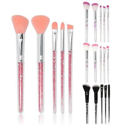 5pcsset High Quality Makeup Diamond Glitter Makeup Brushes Set Acrylic Transparency Foundation Blending Brush Cosmetic Beauty
5pcsset High Quality Makeup Diamond Glitter Makeup Brushes Set Acrylic Transparency Foundation Blending Brush Cosmetic Beauty