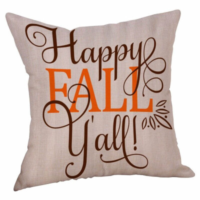 10 Styles Halloween Happy Fall Yall Flax Pillow Cases Thanksgiving Day Home Decor Throw Pillows Pillowcase
10 Styles Halloween Happy Fall Yall Flax Pillow Cases Thanksgiving Day Home Decor Throw Pillows Pillowcase