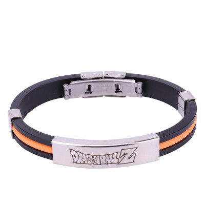 Movie Anime Accessories Dragon Ball Titanium Steel Bracelet Woven Men Bracelet Gifts Silicone Hand Chain Couple Jewelry
Movie Anime Accessories Dragon Ball Titanium Steel Bracelet Woven Men Bracelet Gifts Silicone Hand Chain Couple Jewelry