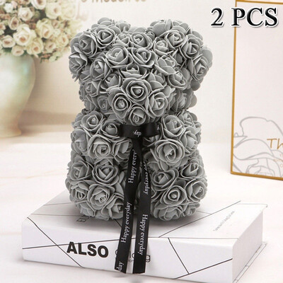 2PCS Artificial Flowers Valentines Gift Foam Rose BearNew Year Gifts for Women Valentines Gift
2PCS Artificial Flowers Valentines Gift Foam Rose BearNew Year Gifts for Women Valentines Gift