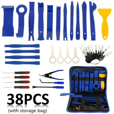 381913PCS Plastic Car Radio Door Clip Panel Trim Dash Audio Removal Pry Kit Tool Set
381913PCS Plastic Car Radio Door Clip Panel Trim Dash Audio Removal Pry Kit Tool Set