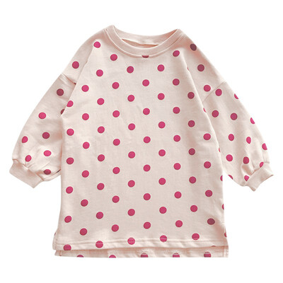 Children Toddler Girls Spring Long Sleeve Princess Sweet Cotton Polka Dot Print Sweet Cute Dress Baby Girls Dress
Children Toddler Girls Spring Long Sleeve Princess Sweet Cotton Polka Dot Print Sweet Cute Dress Baby Girls Dress