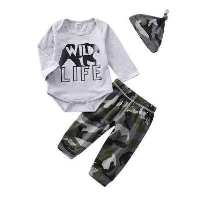 Autumn Baby Boy Long Sleeve Letters Romper Tops Floral Print Trousers Hat Outfits Clothes
Autumn Baby Boy Long Sleeve Letters Romper Tops Floral Print Trousers Hat Outfits Clothes