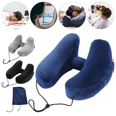 H-shaped Inflatable Travel Pillow Hooded Blackout Foldable Light Nap Neck Pillow Car Seat Office Plane Sleeping Cushion Pillow
H-shaped Inflatable Travel Pillow Hooded Blackout Foldable Light Nap Neck Pillow Car Seat Office Plane Sleeping Cushion Pillow
