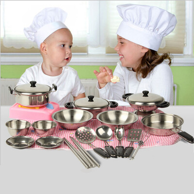 YIWULA20Pcs Stainless Steel Pots Pans Cookware Miniature Toy Pretend Play Gift For Kid
YIWULA20Pcs Stainless Steel Pots Pans Cookware Miniature Toy Pretend Play Gift For Kid