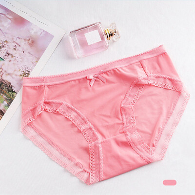 Women Thin Sexy Lace Decoration Briefs Panties Fashion Sweet Mid Rise Solid Color Fashion Trend Panties
Women Thin Sexy Lace Decoration Briefs Panties Fashion Sweet Mid Rise Solid Color Fashion Trend Panties