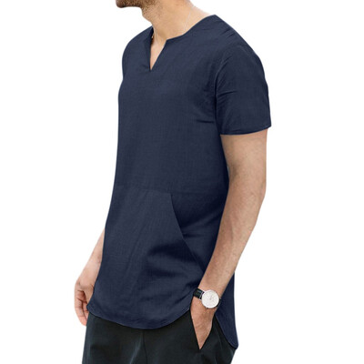 Toponeto Mens Baggy Cotton Linen Solid Color Pocket Short Sleeve T Shirts Tops Blouses
Toponeto Mens Baggy Cotton Linen Solid Color Pocket Short Sleeve T Shirts Tops Blouses