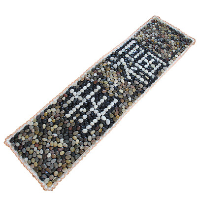 Green Di walking carpet pad natural rain stone pebbles foot massage cushion foot massager pedicure walking carpet foot stone road finger pressure plate happiness LD2019
Green Di walking carpet pad natural rain stone pebbles foot massage cushion foot massager pedicure walking carpet foot stone road finger pressure plate happiness LD2019