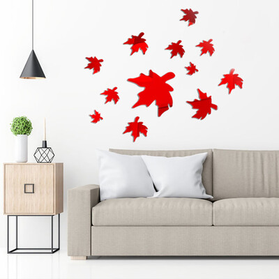 Toponeto Acrylic 3D Maple Leaf Combination Mirror Effect Wall Sticker Decal Home Decor GD
Toponeto Acrylic 3D Maple Leaf Combination Mirror Effect Wall Sticker Decal Home Decor GD