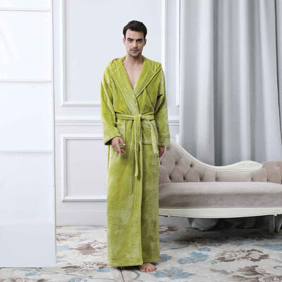 Lovers Thermal Hooded Extra Long Flannel Bathrobe Women Men Thick Warm Winter Kimono Bath Robe Bridesmaid Robes Dressing Gown
Lovers Thermal Hooded Extra Long Flannel Bathrobe Women Men Thick Warm Winter Kimono Bath Robe Bridesmaid Robes Dressing Gown