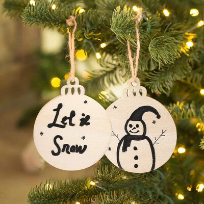 Tailored Wooden Tags Christmas Balls Decor Art Crafts Ornaments DIY Scrapbooking 30pcs
Tailored Wooden Tags Christmas Balls Decor Art Crafts Ornaments DIY Scrapbooking 30pcs