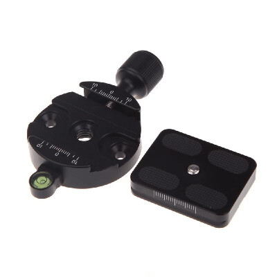 DM-55 Clamp&QR Quick Release Plate with Gradienter for 55mm Ball Head Arca Swiss RRS Wimberley
DM-55 Clamp&QR Quick Release Plate with Gradienter for 55mm Ball Head Arca Swiss RRS Wimberley