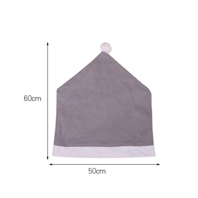 Christmas Chair Cover Dinner Dining Table Santa Claus Cap Christmas Grey Hat Chair Back Cover for Home Christmas Decoration
Christmas Chair Cover Dinner Dining Table Santa Claus Cap Christmas Grey Hat Chair Back Cover for Home Christmas Decoration