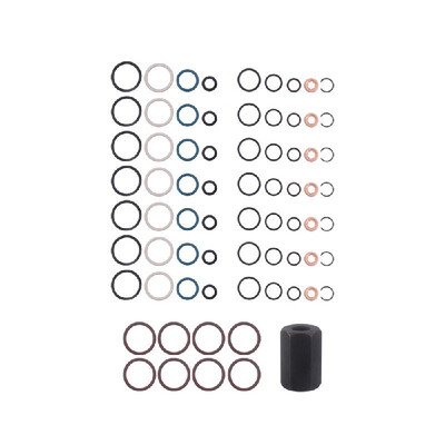 Powerstroke Oil Rail Leak Repair Kit O-rings &Injector Seal Kits Replacement for Ford 60L
Powerstroke Oil Rail Leak Repair Kit O-rings &Injector Seal Kits Replacement for Ford 60L