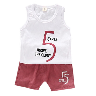 2 Pcsset Summer Children Baby Boys Girls Casual Sleeveless Letter Number Print Vest TopsShorts Suits Costume Set
2 Pcsset Summer Children Baby Boys Girls Casual Sleeveless Letter Number Print Vest TopsShorts Suits Costume Set
