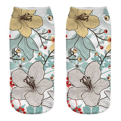 1 Pair Women Ankle Sock Unisex Tropical Plant Flower Pattern Cotton Socks 3D Printing Funny Socks
1 Pair Women Ankle Sock Unisex Tropical Plant Flower Pattern Cotton Socks 3D Printing Funny Socks
