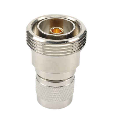 Silver RF Coaxial Cable N Female to L29 716 Din Female Connector Plug Durable Copper Stable Adapter
Silver RF Coaxial Cable N Female to L29 716 Din Female Connector Plug Durable Copper Stable Adapter