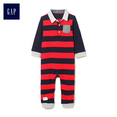 GAP flagship store baby boy comfortable cotton striped one piece jumpsuit 397323 modern red 3-6M
GAP flagship store baby boy comfortable cotton striped one piece jumpsuit 397323 modern red 3-6M