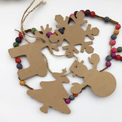 100pcs elk snowman Snowflake Christmas tree kraft paper tag including hemp rope DIY tag Christmas Decorations
100pcs elk snowman Snowflake Christmas tree kraft paper tag including hemp rope DIY tag Christmas Decorations