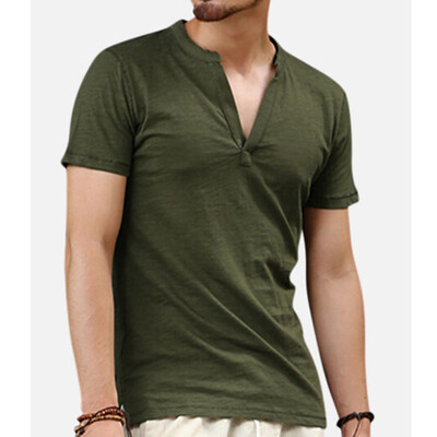 Toponeto Mens Vintage Baggy Cotton Linen Solid Short Sleeve Retro T Shirts Tops Blouse
Toponeto Mens Vintage Baggy Cotton Linen Solid Short Sleeve Retro T Shirts Tops Blouse