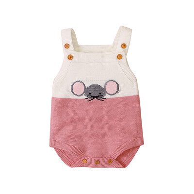 Knit Rompers Children Winter Baby Girls Sleevless Rompers Cute Mouse Outfit Clothes Toddler Newborn One-pieces Jumpsuit
Knit Rompers Children Winter Baby Girls Sleevless Rompers Cute Mouse Outfit Clothes Toddler Newborn One-pieces Jumpsuit