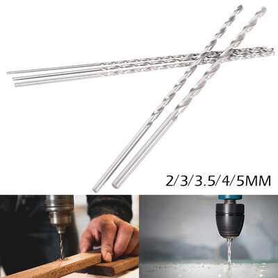 20Pcs 2-5 mm Diameter Extra Long HSS Straight Shank Auger Twist Drill Bit Set 160mm Bit
20Pcs 2-5 mm Diameter Extra Long HSS Straight Shank Auger Twist Drill Bit Set 160mm Bit