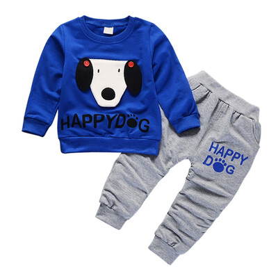 Autumn Baby Long Sleeve Clothes Set Baby Boy Cartoon Dog Pattern Long Sleeve Pants Two Piece Set Cute Child Clothing
Autumn Baby Long Sleeve Clothes Set Baby Boy Cartoon Dog Pattern Long Sleeve Pants Two Piece Set Cute Child Clothing