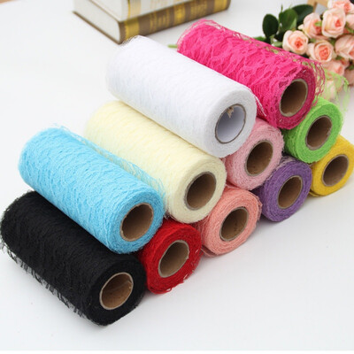 Color Wedding Lace Decor Yard Netting Fabric Party Table Chair Sash Bow Runner Floral Tulle Roll Wedding Lace Volume Decoration
Color Wedding Lace Decor Yard Netting Fabric Party Table Chair Sash Bow Runner Floral Tulle Roll Wedding Lace Volume Decoration