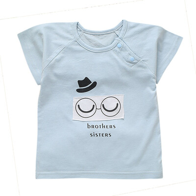 Baby boy girl summer bamboo shirt fiber short-sleeved T-shirt new childrens printing patch T-shirt
Baby boy girl summer bamboo shirt fiber short-sleeved T-shirt new childrens printing patch T-shirt