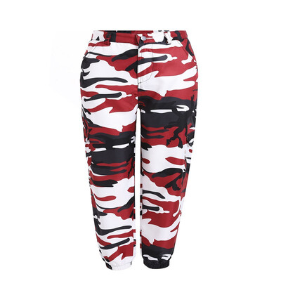 New Women Fashion Casual Camouflage Trousers Loose Harem Cargo Pants High Quality Cotton Pocket High Waist Pant
New Women Fashion Casual Camouflage Trousers Loose Harem Cargo Pants High Quality Cotton Pocket High Waist Pant