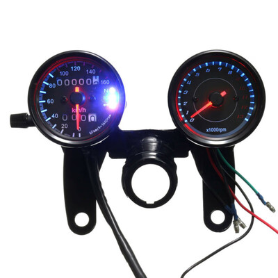 Universal 67mm Motorcycle LED Blue Red Odometer Tachometer Speedometer Gauge 12V
Universal 67mm Motorcycle LED Blue Red Odometer Tachometer Speedometer Gauge 12V