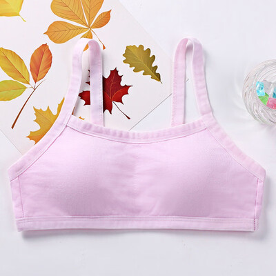 Young Girls Training Bra Soft Cotton Underwear For Teenage Puberty Cotton Child Bra For Kids Students 8-16 Yrs
Young Girls Training Bra Soft Cotton Underwear For Teenage Puberty Cotton Child Bra For Kids Students 8-16 Yrs