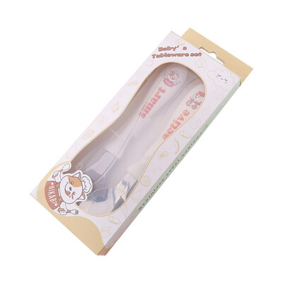 Children Flatware Fork And Spoon Tableware Set Cartoon Anti-Hot Shatter-Resistant Easy Grip
Children Flatware Fork And Spoon Tableware Set Cartoon Anti-Hot Shatter-Resistant Easy Grip