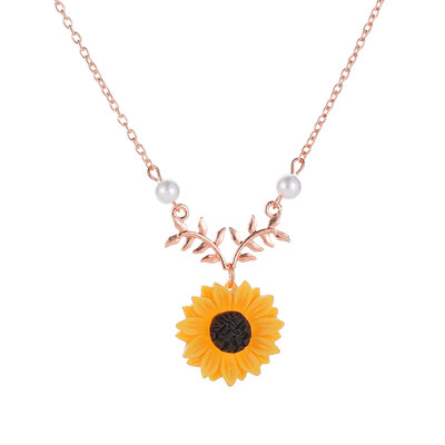 Sunflower Leaf Branch Necklace Girls Charm Gold Plated Twig Pendant Necklaces Women Jewelry Accessory Gift
Sunflower Leaf Branch Necklace Girls Charm Gold Plated Twig Pendant Necklaces Women Jewelry Accessory Gift
