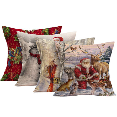 Tailored Merry Christmas Linen Santa Pillow Cases Sofa Cushion Cover Home Decoration
Tailored Merry Christmas Linen Santa Pillow Cases Sofa Cushion Cover Home Decoration
